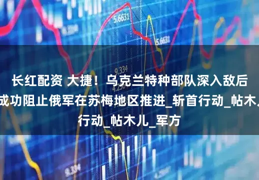长红配资 大捷！乌克兰特种部队深入敌后突袭，成功阻止俄军在苏梅地区推进_斩首行动_帖木儿_军方